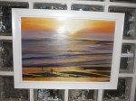 Cuadro de Pepita Manzanares de una Puesta de Sol